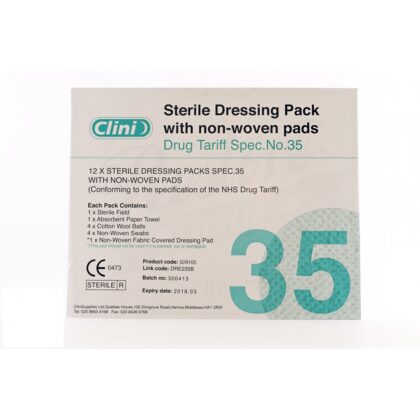 Dressing Pack Sterile (spec 35) (12)
