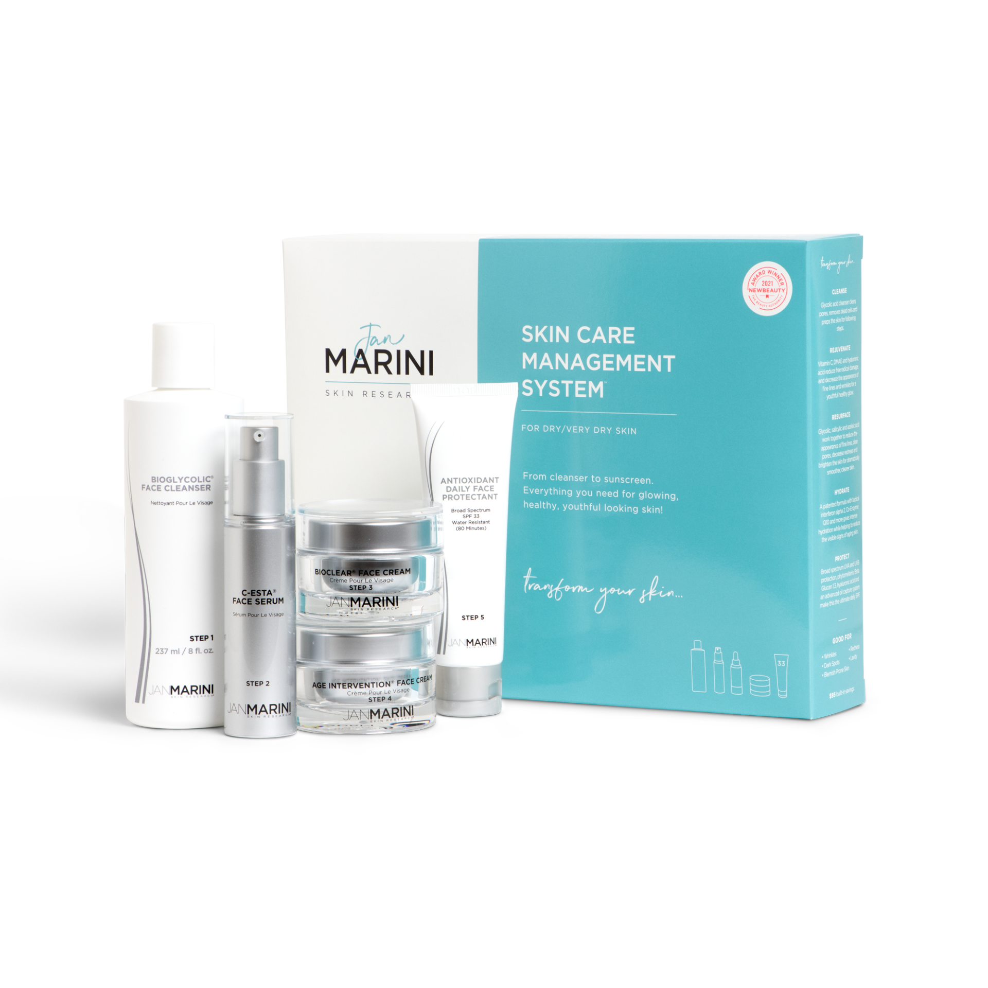 Jan Marini A Skin Care Management System Dry/Very Dry with Daily Face