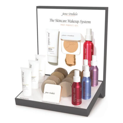 Jane Iredale Skincare Makeup System POS display (inc testers)