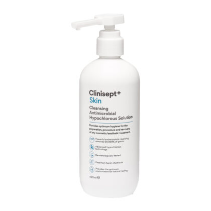 Clinisept+ Skin Cleansing Antimicrobial Care 490ml + Spray Pump *KIT*